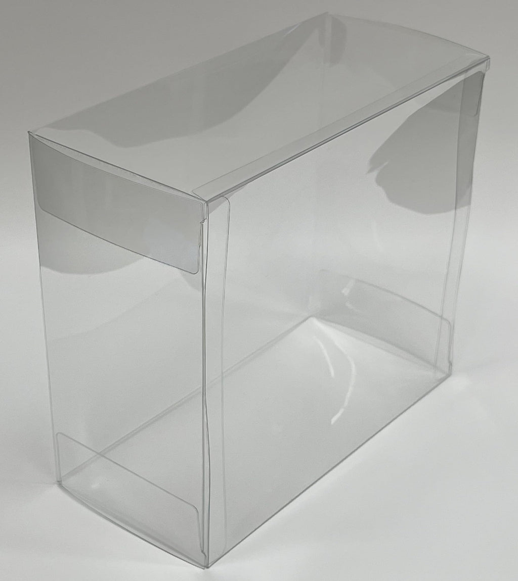 5 Pack Clear Plastic Stackable Display Cases S1818