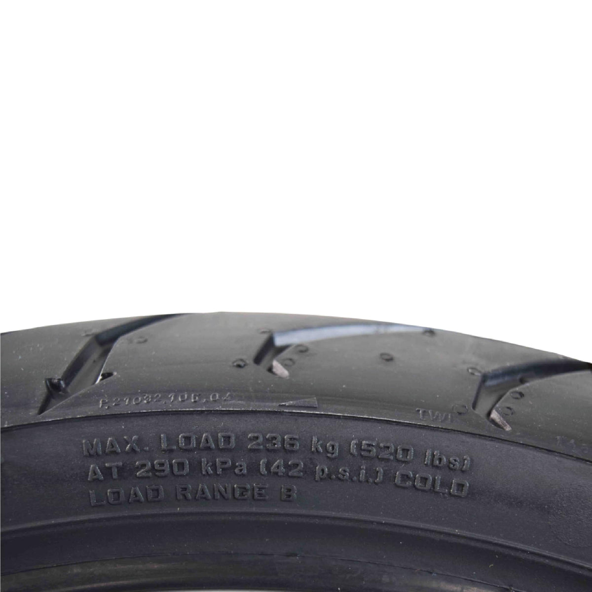 Motorcycle Tire Set 120/70ZR17 58W & 180/55ZR17 73W B7498