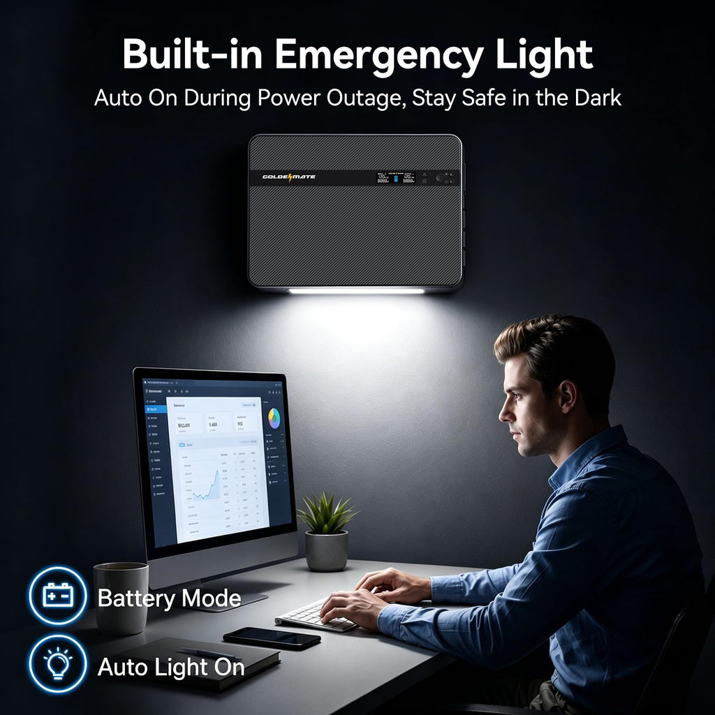 1500VA/1000W Lithium UPS Battery Backup & Surge Protector A5336