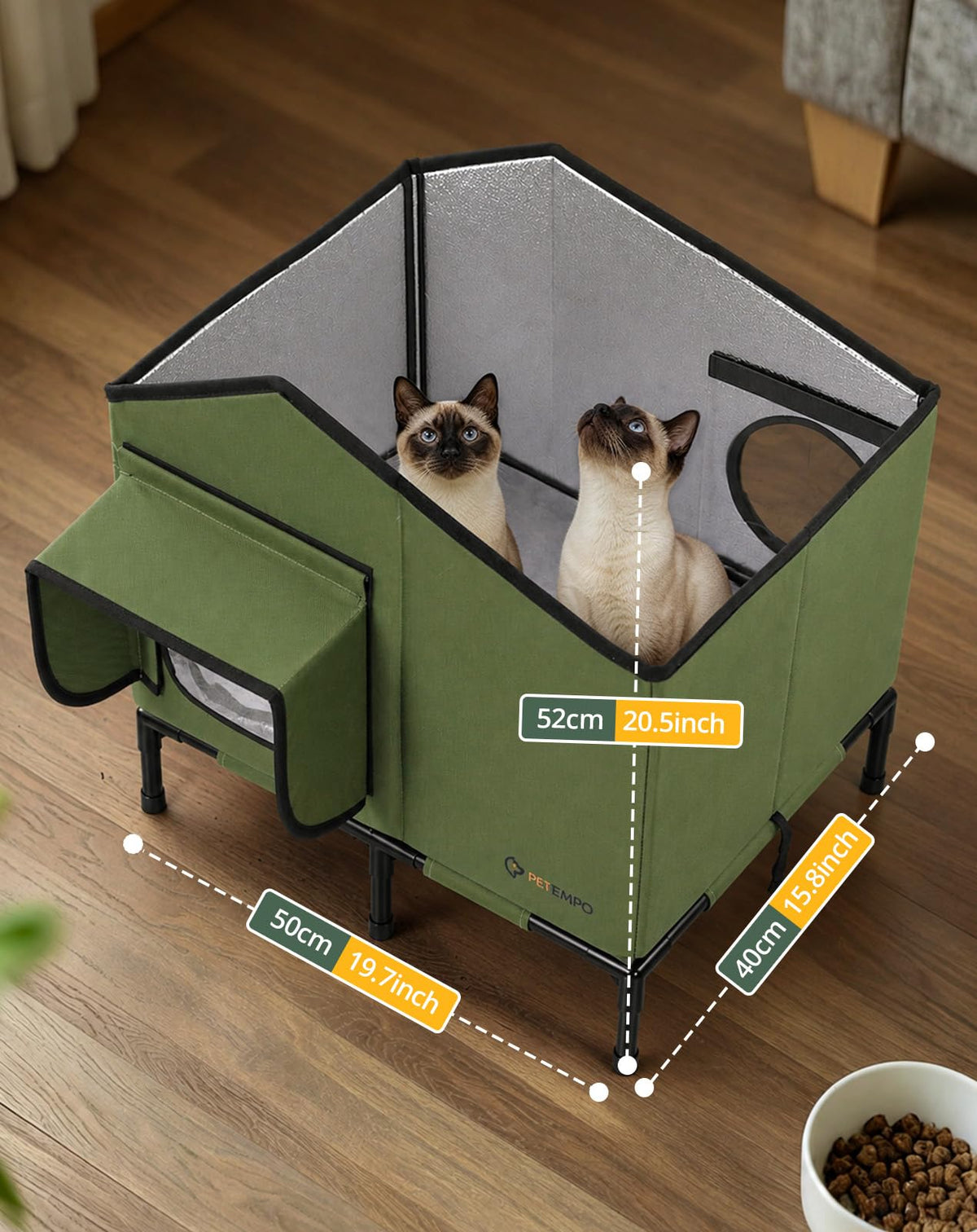 Heated Cat House B2511