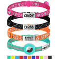Personalized Cat Collar with Name Tag & Bell I159284