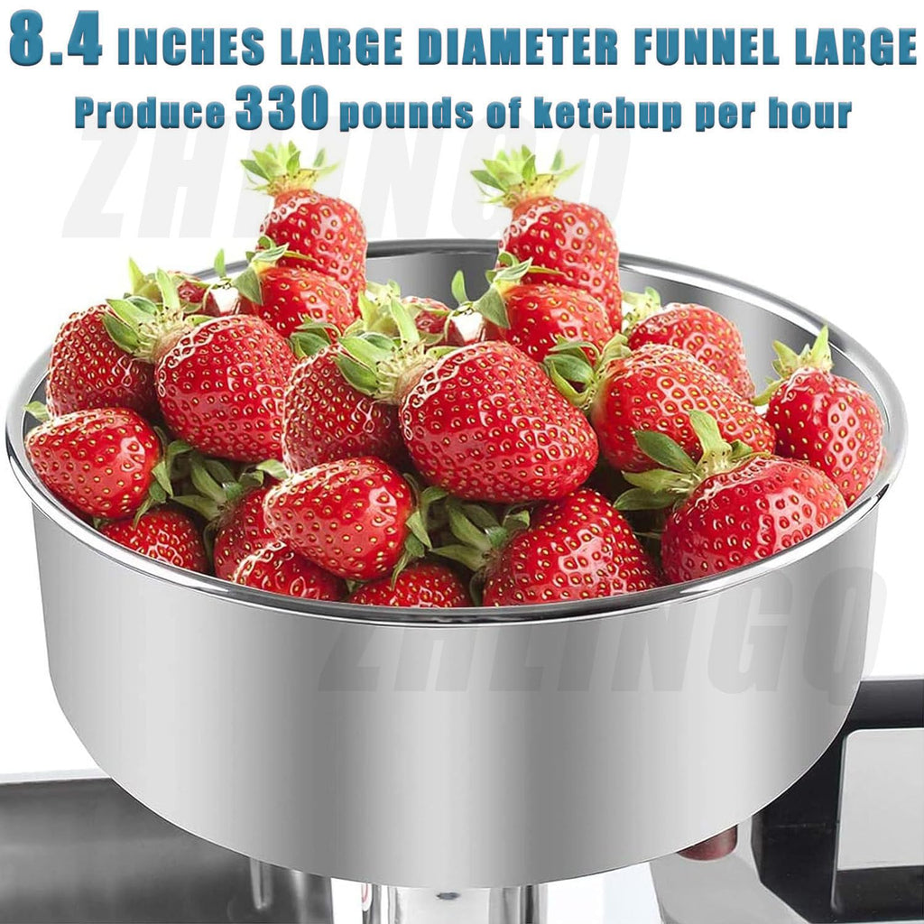 450W Electric Sauce Maker with Funnel & Trough A7838