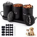 Airtight Dog Treat Container Set with Lid and Tray N997471