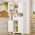 63.4"H Kitchen Pantry Cabinet with 4 Door Shelves C255530