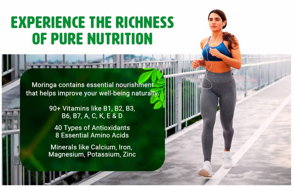 Moringa Tablets with Turmeric and Ginger, 300 Pills, 1000 Mg M7401