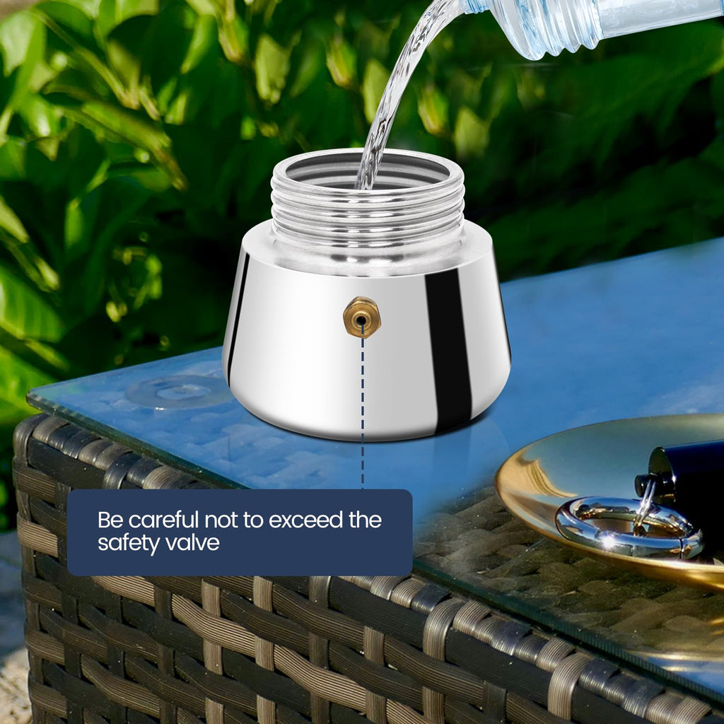 12 Cup Stainless Steel Moka Pot N962272