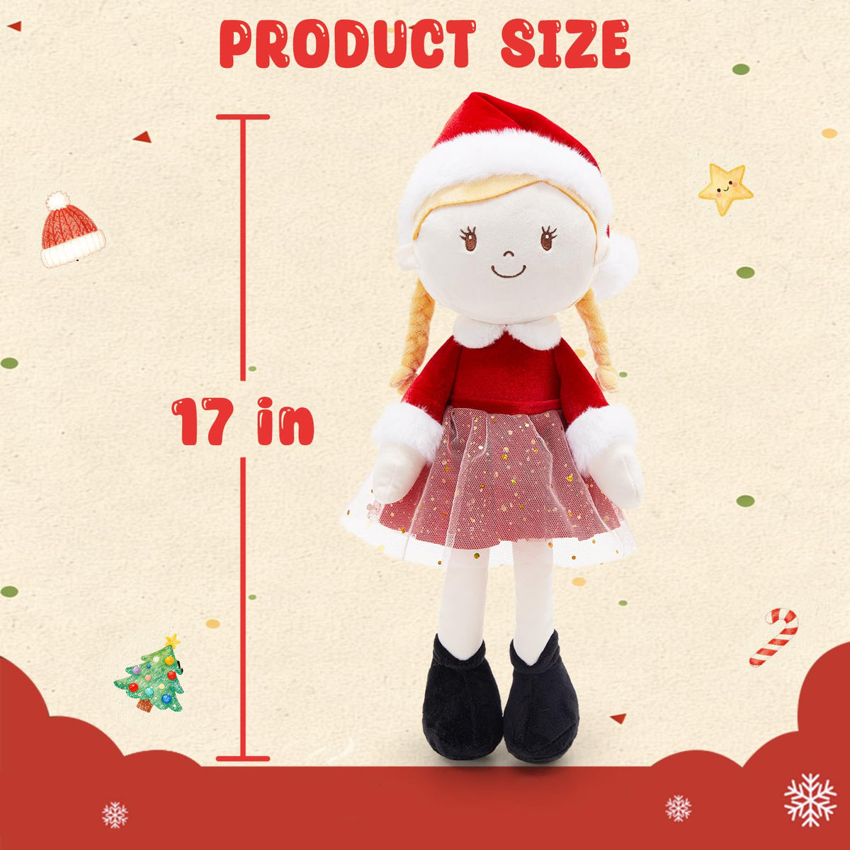 Soft Baby Doll Plush 17inch A727