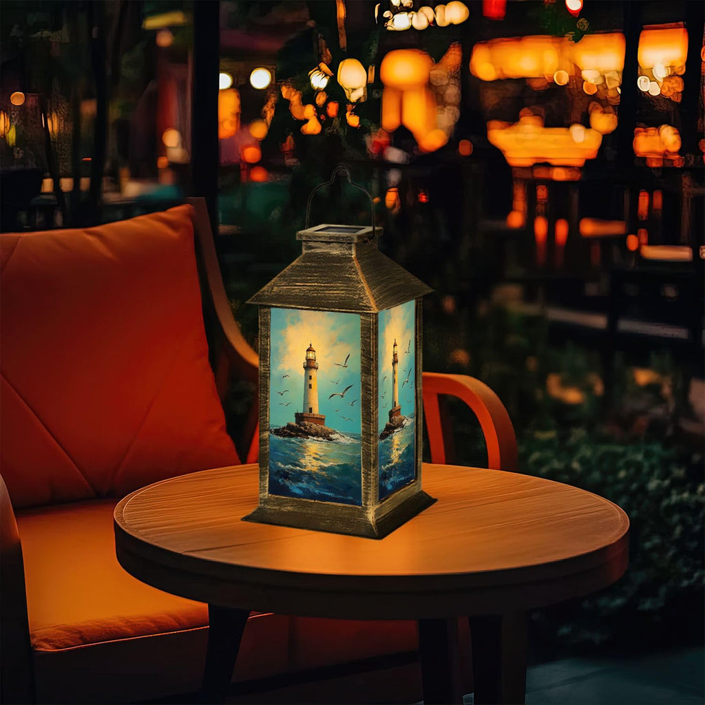 Waterproof Solar Powered Hanging Lantern U26959