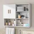 Wood Wall Mounted Bathroom Cabinet Y580947