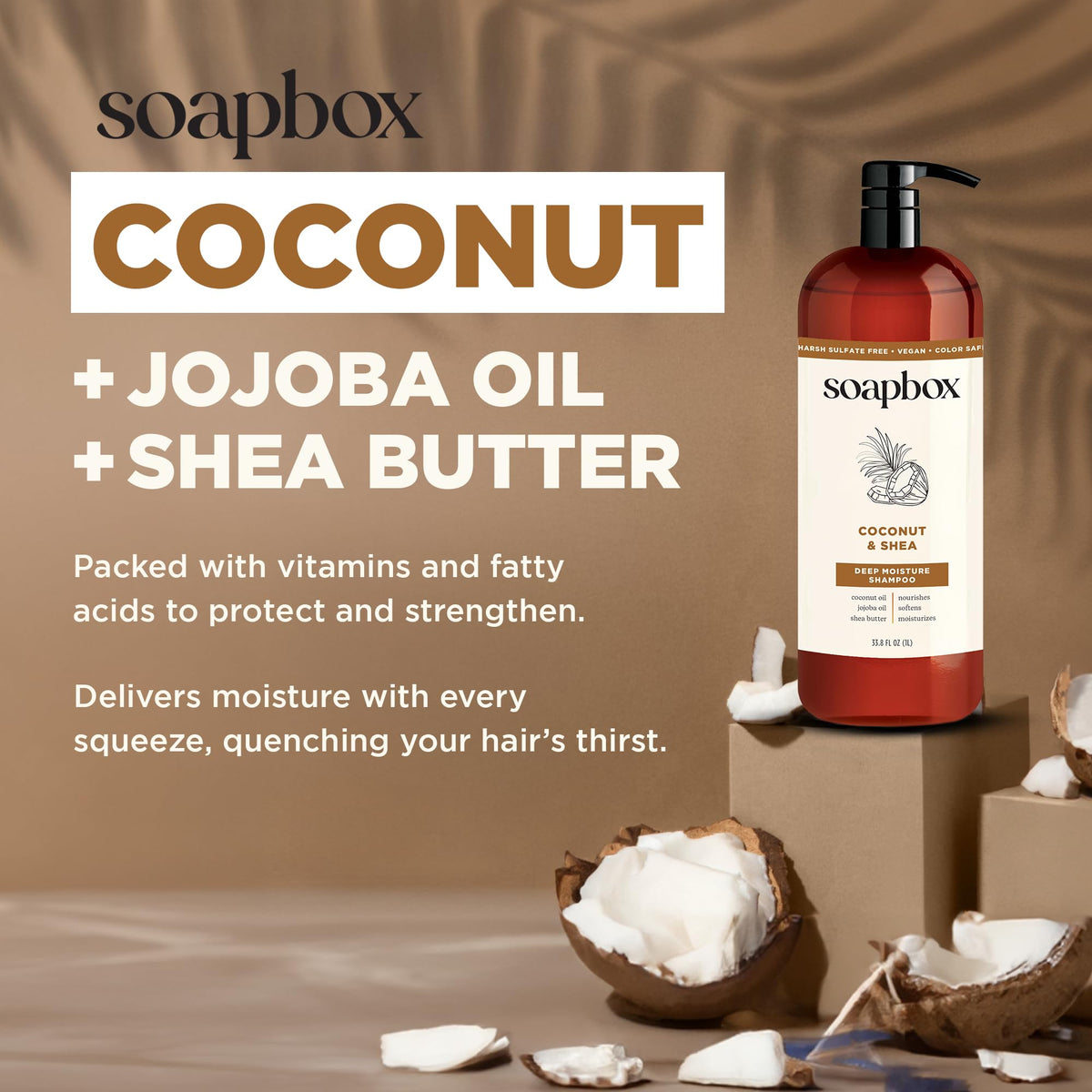 Coconut & Shea Shampoo & Conditioner Set K1022