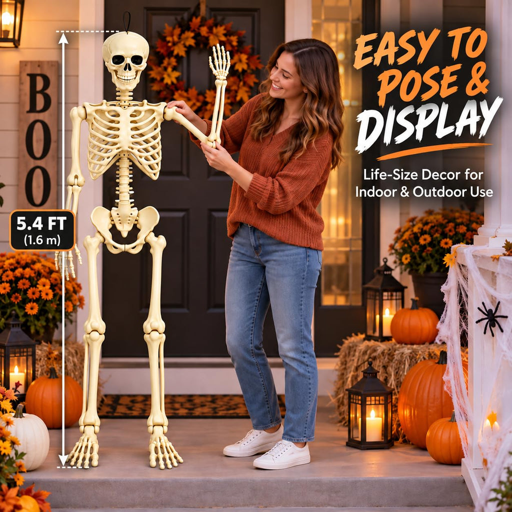 Posable Halloween Skeleton P22629