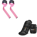 10lbs/pair Adjustable Ankle Weights with Lifting Straps I87162