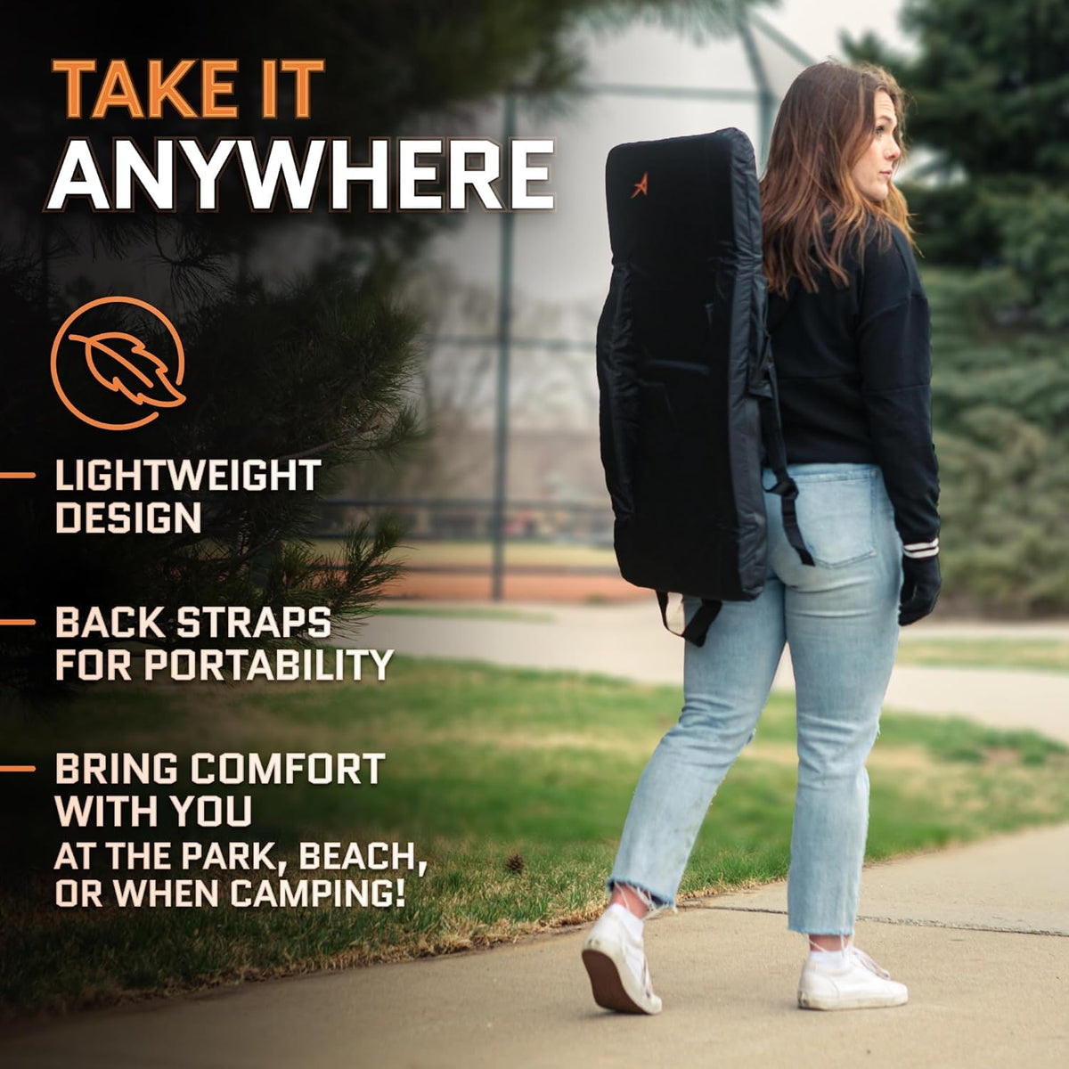 Heated Stadium Seats for Bleachers with Back Support T31487