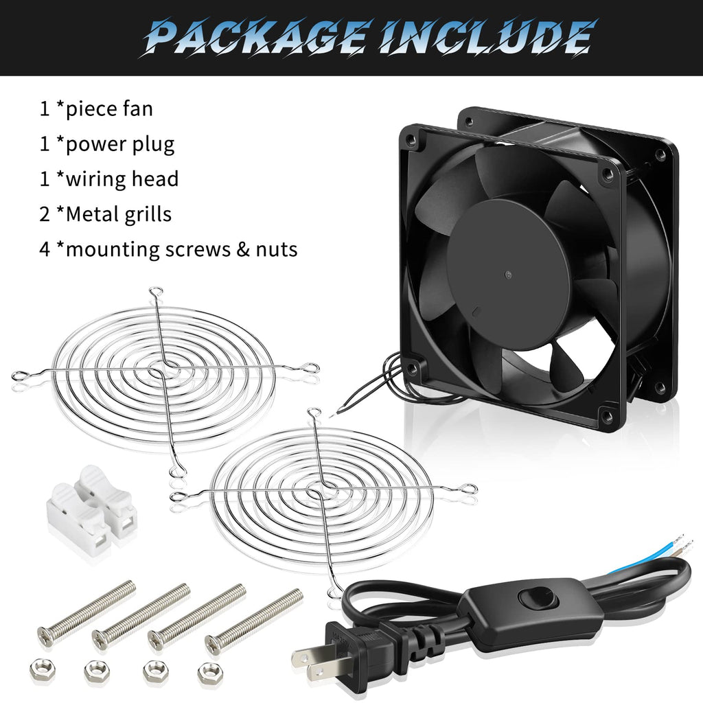 110V 120mm AC Axial Cooling Fan D71599