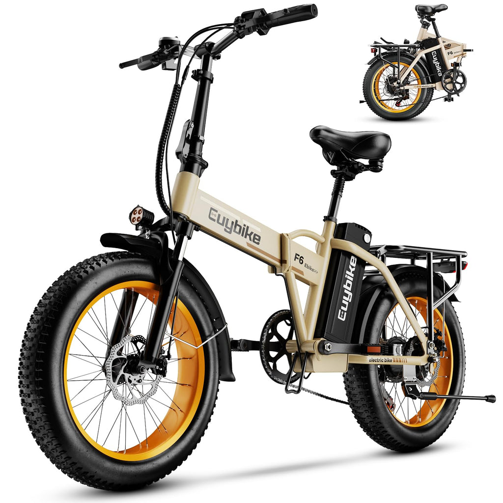 1000W Folding Electric Bike 48V 20AH Removable Battery 20" Fat Tire O495