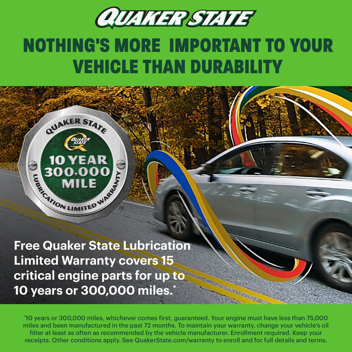 Full Synthetic 5W-30 Motor Oil 1 Quart 6 Pack Q610546