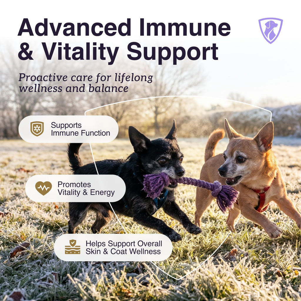 Dog Mushroom Supplement with Turkey Tail N3526
