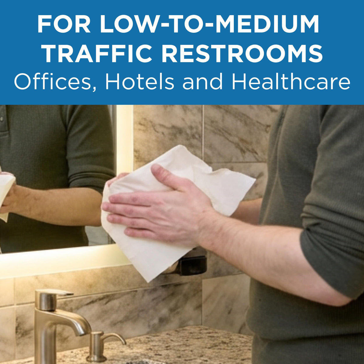 White 2-Ply Multifold Paper Towels O5044