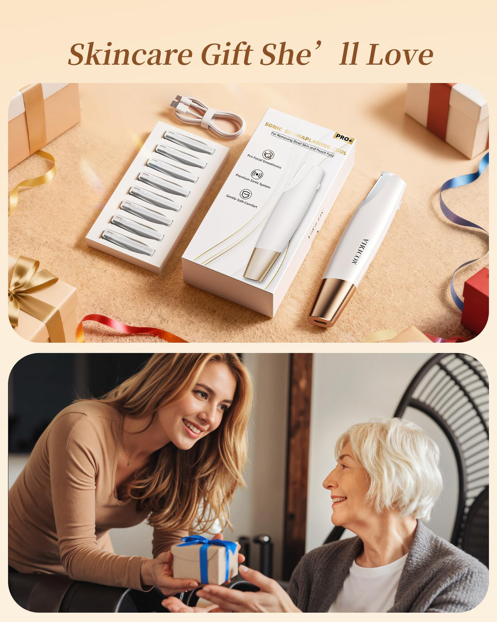 Dermaplane Razor for Women Face I9580