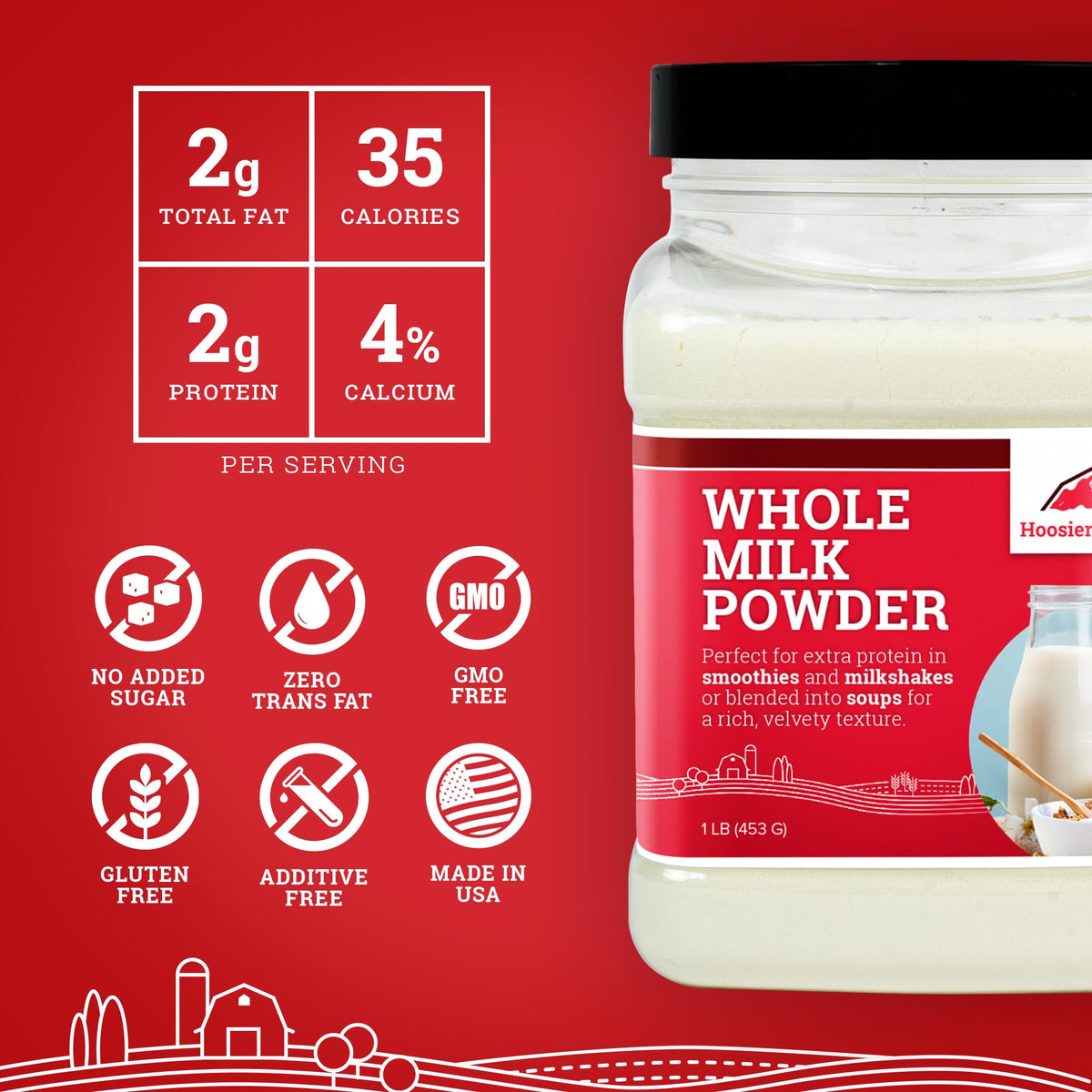 Whole Milk Powder 1 Pound G489