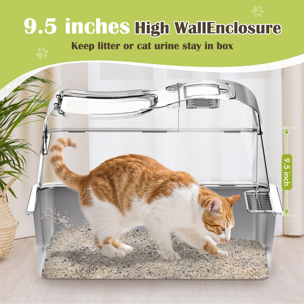 Stainless Steel Litter Box with Lid XL G85055