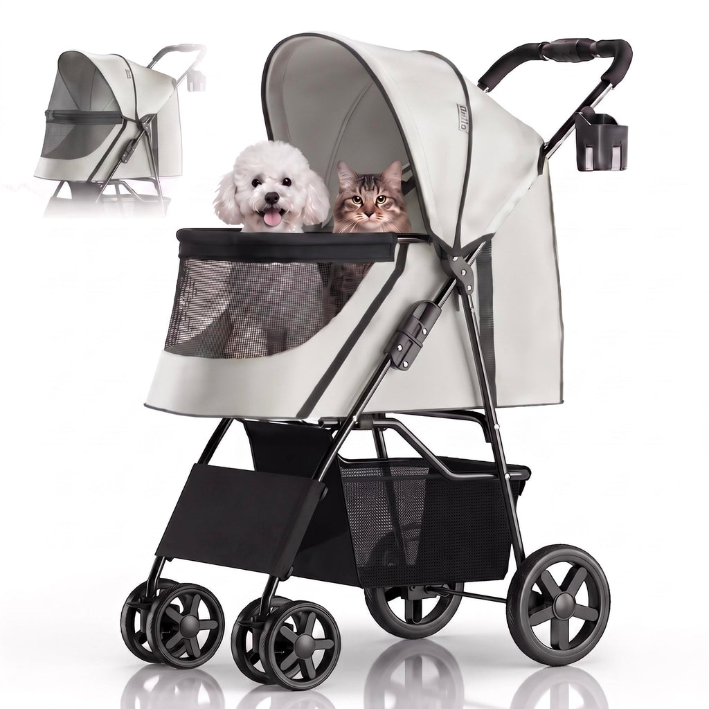 Foldable 4-Wheel Pet Stroller S9099
