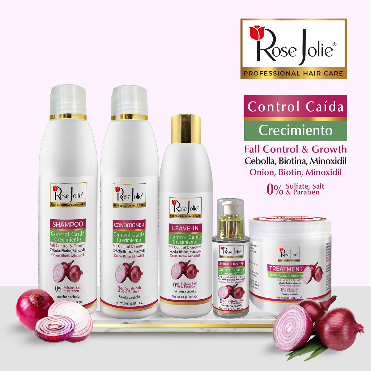 Leave-In Conditioner with Onion Extract & Biotin 10 oz K57192