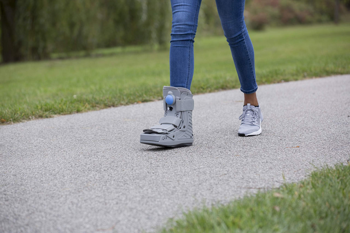 Large Grey Ankle Fracture Boot Y925