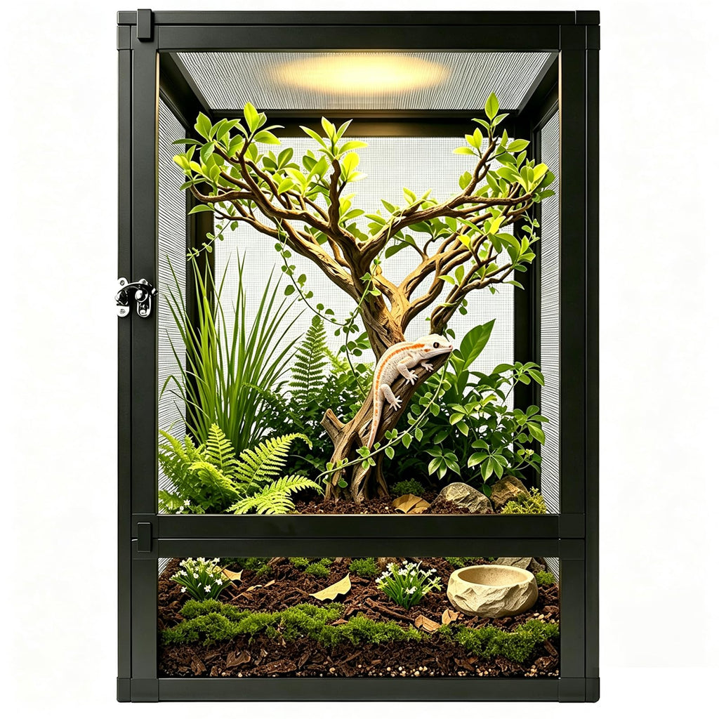 33 Gallon Open-Air Mesh Reptile Terrarium Cage F96564