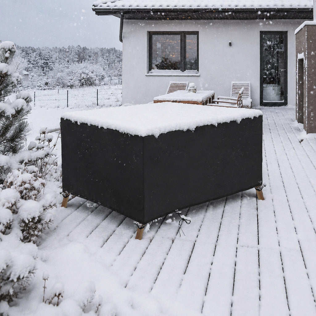 Waterproof Outdoor Furniture Cover 420D, 47"L x 22"W x 30"H Black P687