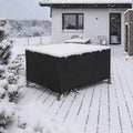 Waterproof Outdoor Furniture Cover 420D, 47"L x 22"W x 30"H Black P687
