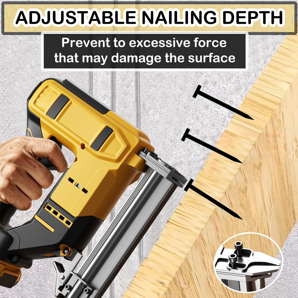 18 Gauge 2 in 1 Cordless Brad Nailer Staple Gun X19583