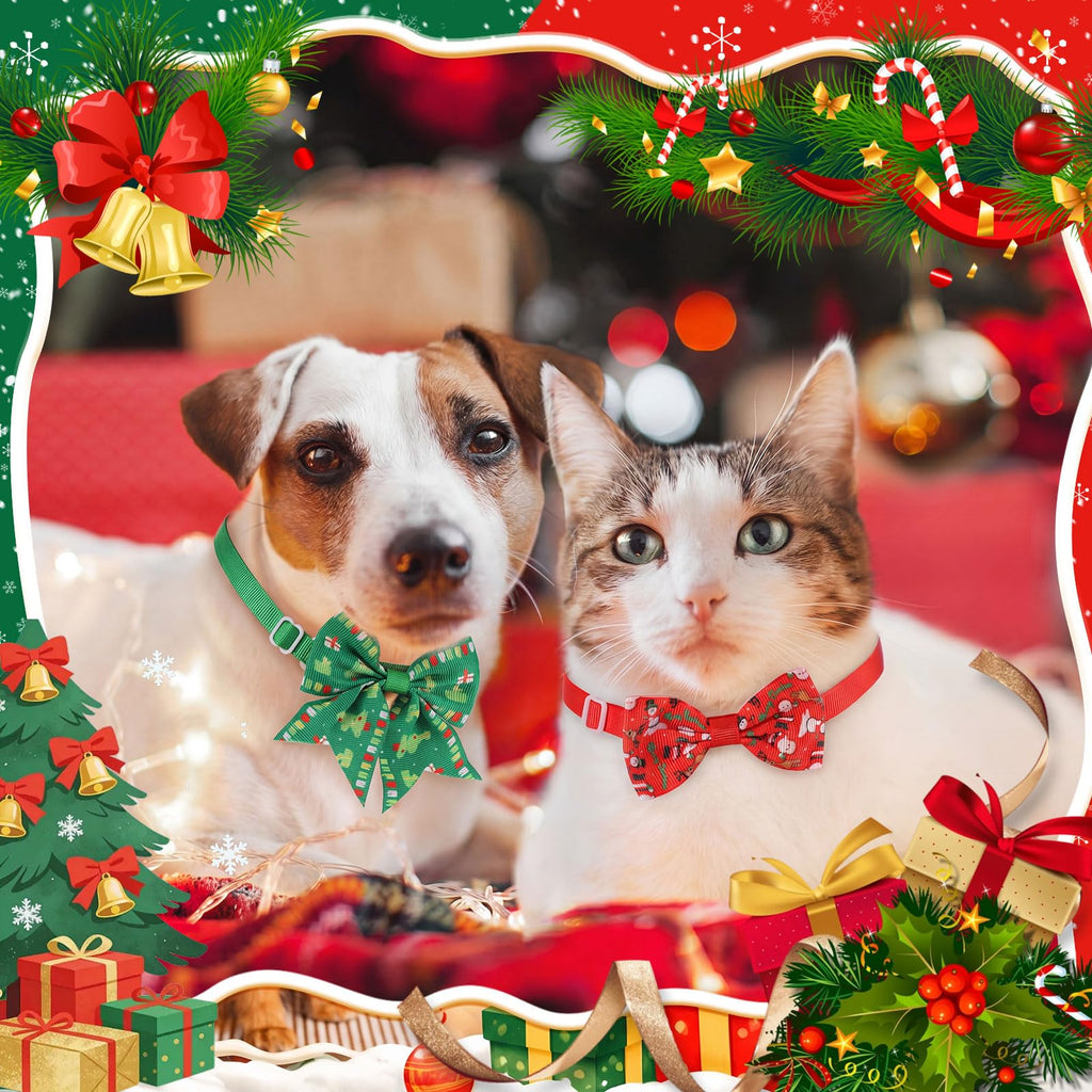 Fall Dog Bow Ties Collars 360 Pcs G609