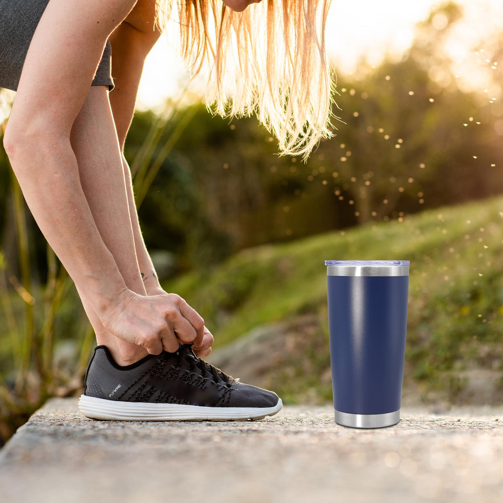 20oz Insulated Stainless Steel Tumbler with Lid L384