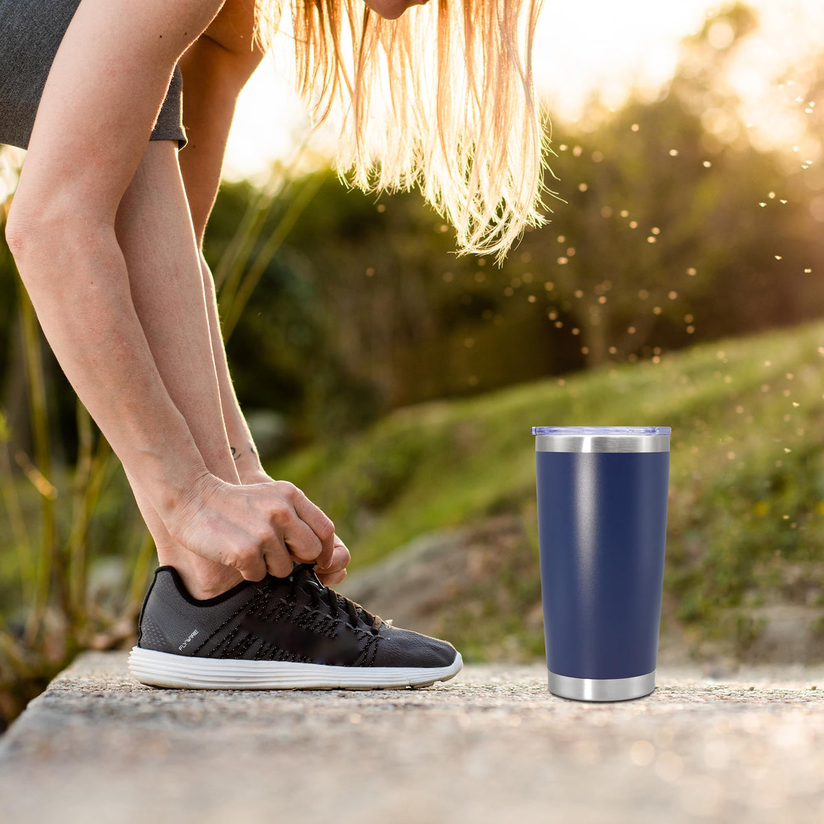 20oz Insulated Stainless Steel Tumbler with Lid L384