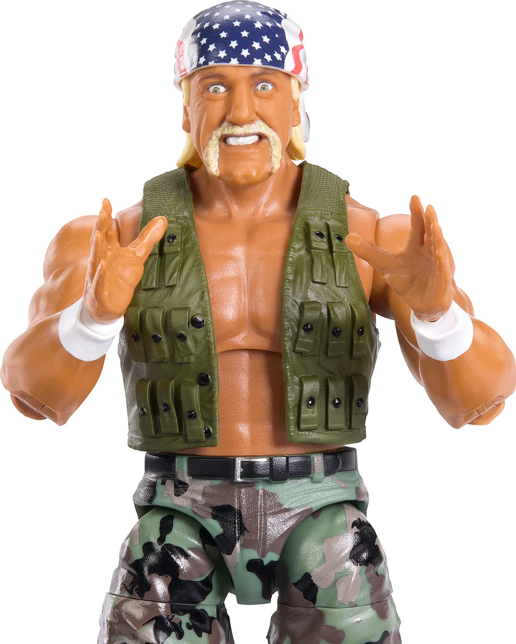 Hulk Hogan Action Figure with Accessory and Build-A-Figure Parts S87736