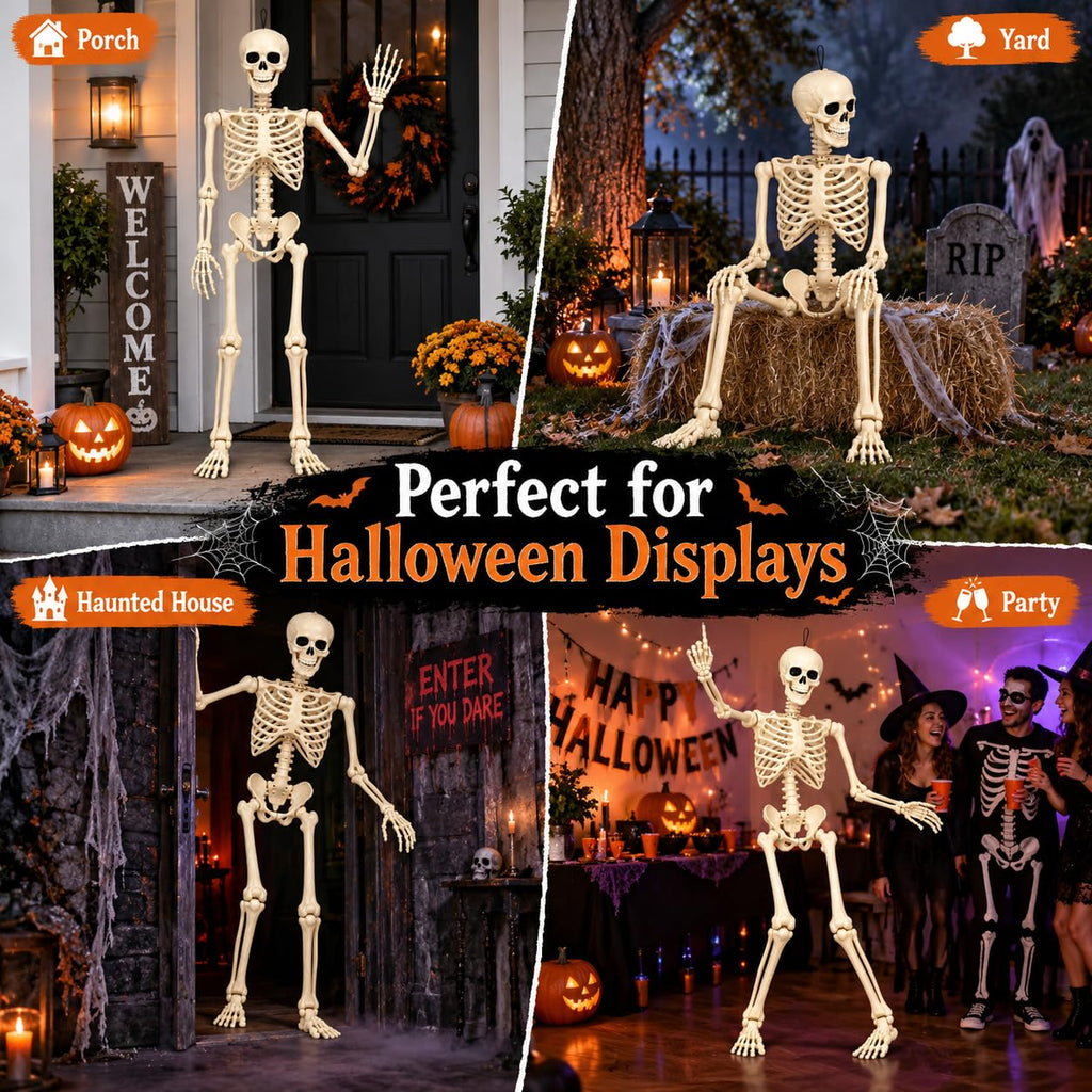 Posable Halloween Skeleton P22629