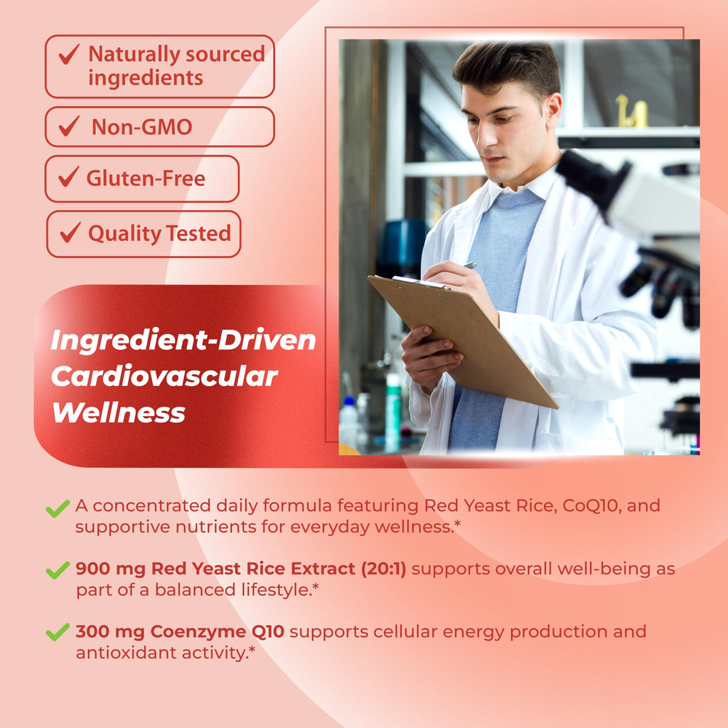 Red Yeast Rice Complex 1,410 mg 150 Capsules M70192
