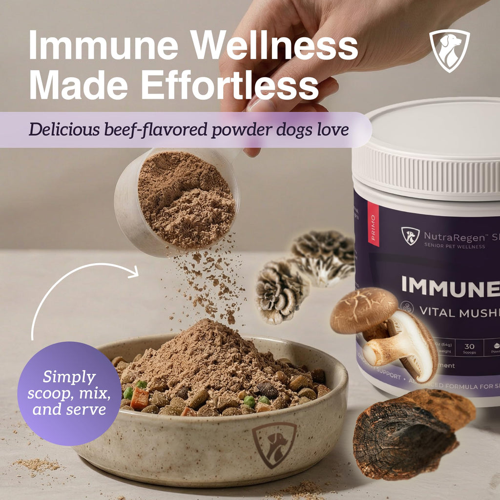 Dog Mushroom Supplement with Turkey Tail N3526