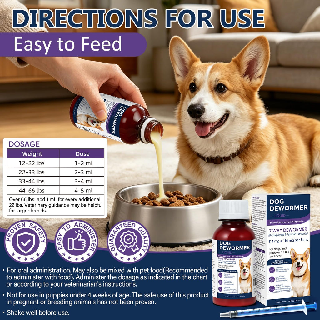 7 Way Dog Dewormer 3.4 fl oz N22256
