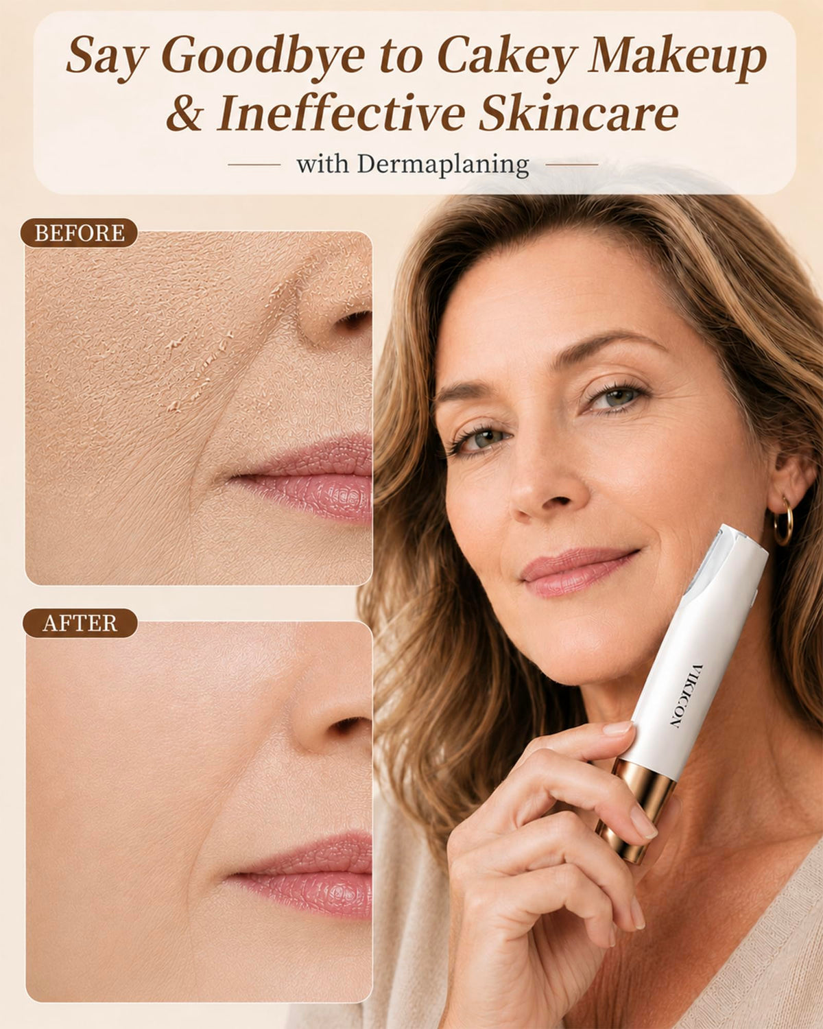 Dermaplane Razor for Women Face I9580