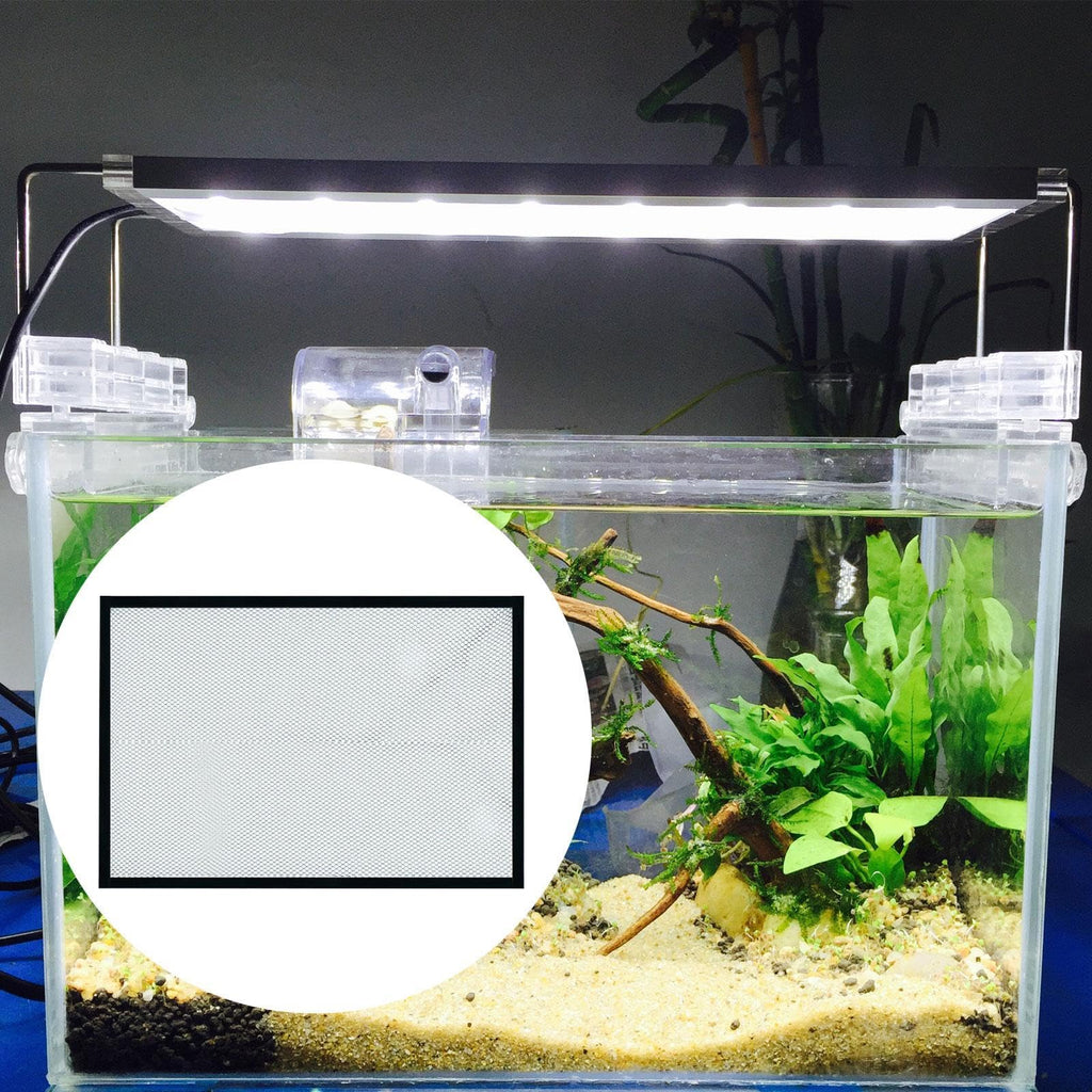 5mm Mesh Clear Aquarium Screen Top Cover 60x45cm Y839644