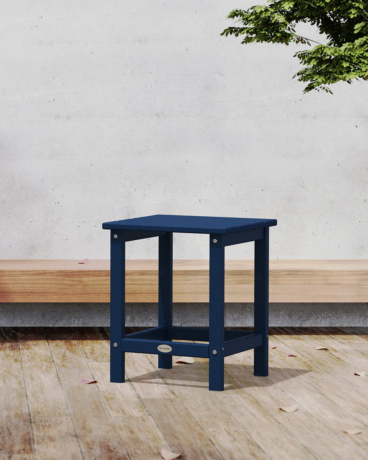 Navy Adirondack Chair & Side Table Z690083