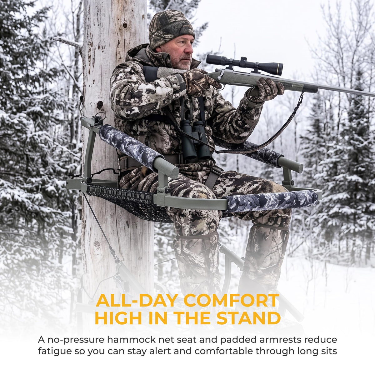 Tree Stand with Memory Foam Seat Y5695