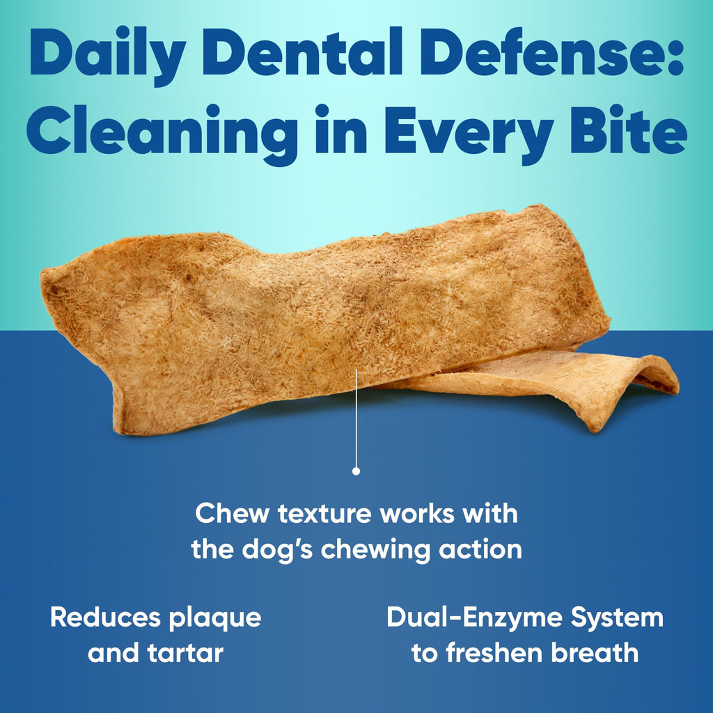 Large Tartar Control Enzymatic Oral Hygiene Chews for Dogs L91710