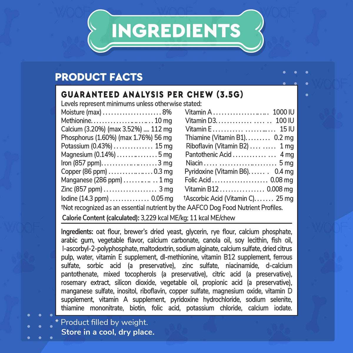 Soft Chews Plus Multivitamin Chews for Dogs V3739