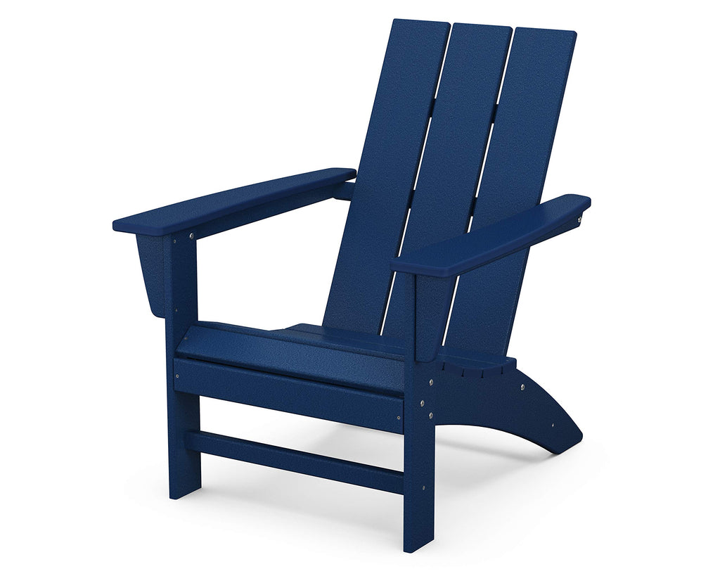 Navy Adirondack Chair & Side Table Z690083