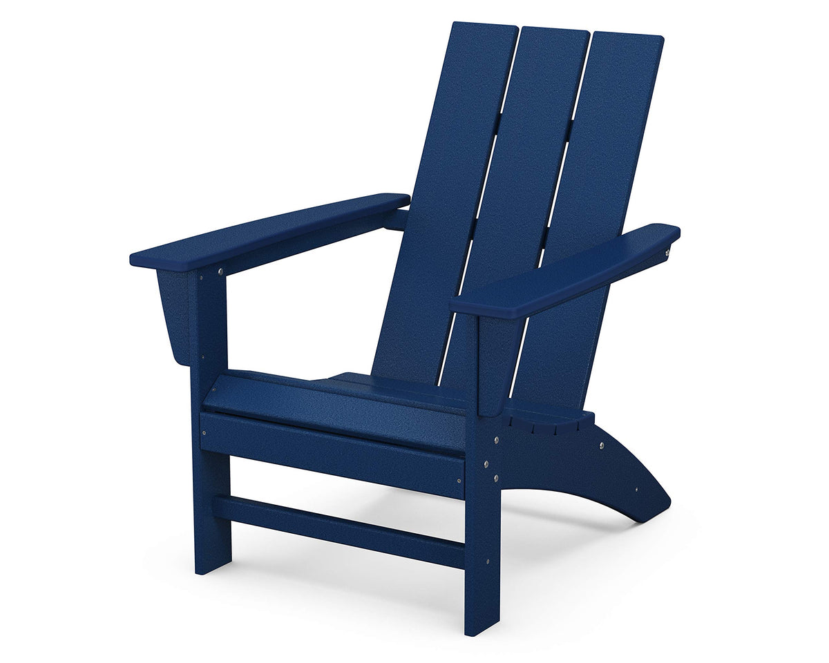 Navy Adirondack Chair & Side Table Z690083