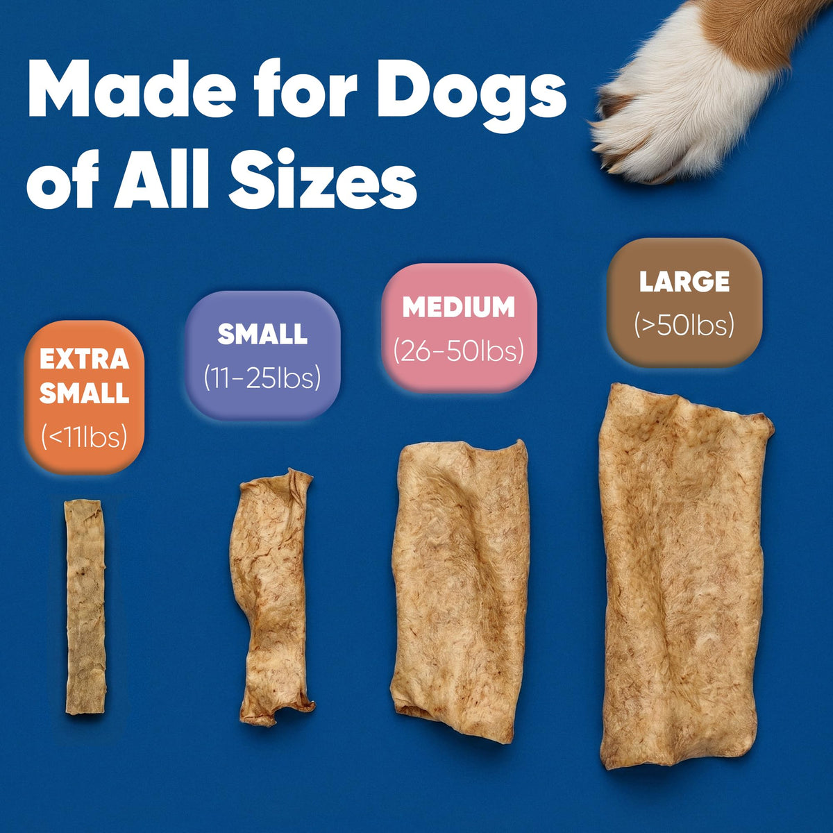 Large Tartar Control Enzymatic Oral Hygiene Chews for Dogs L91710