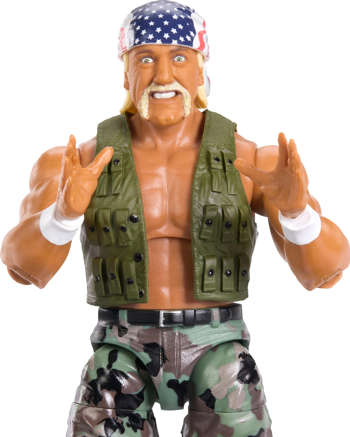 Hulk Hogan Action Figure with Accessory and Build-A-Figure Parts S87736